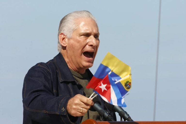 Díaz -Canel: El ataque de Washington contra Caracas fue “vil y criminal”