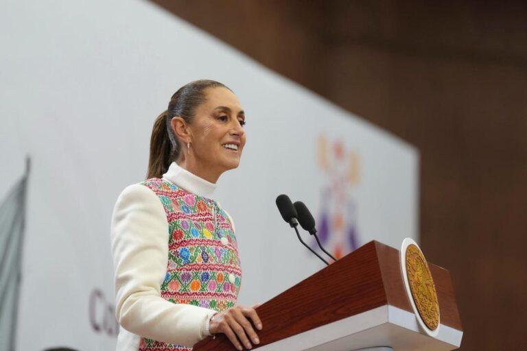 Sheinbaum destaca “honestidad” aduanera en el norte de México