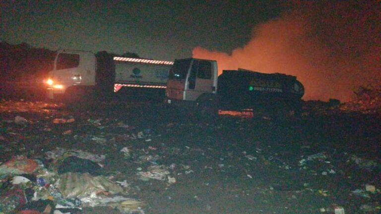 Sofocan incendio en el vertedero de Ureña