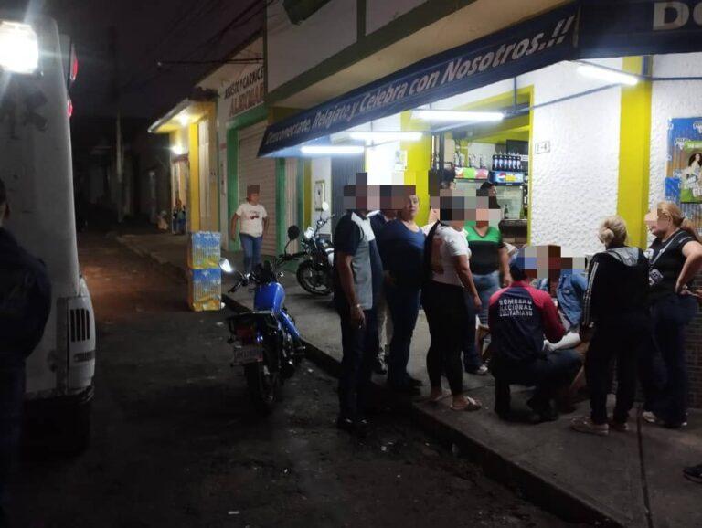Cuerpo de Bomberos de Ayacucho atiende dos accidentes de moto en menos de una hora