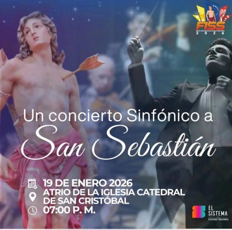 Serenata a san Sebastián en el atrio de la Catedral