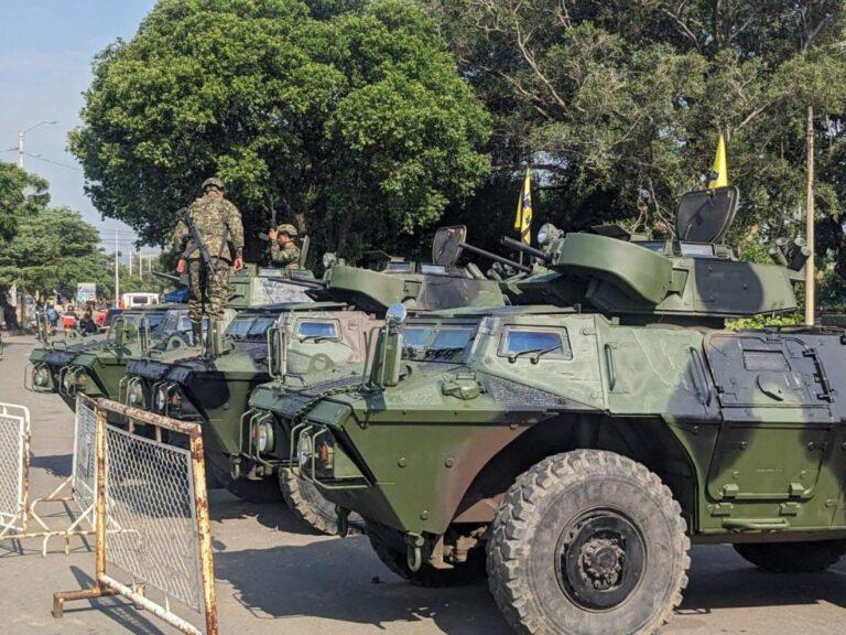 Sigue presencia del Ejército en La Parada