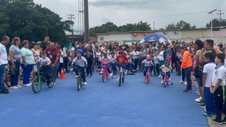 Ureña celebró la Mini Vuelta al Táchira en Bicicleta