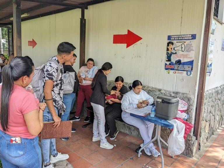 Movido el punto de vacunación de La Parada