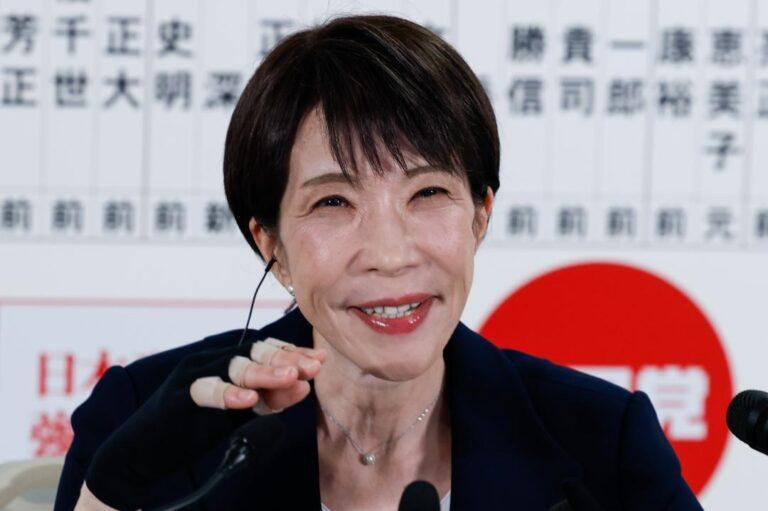 Trump felicita a Takaichi
