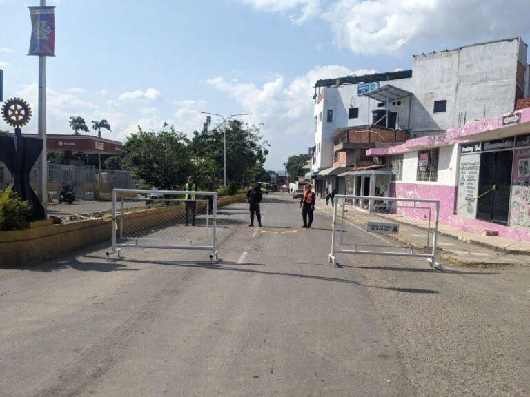 Cerrados los accesos a la avenida Venezuela por inicio del Carnaval de la Frontera