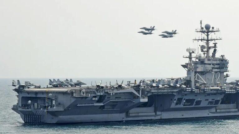 EE.UU. derriba un dron de Irán que se aproximó a su portaaviones en el mar Arábigo