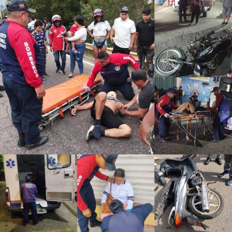 Nueve lesionados en siete accidentes el fin de semana en San Antonio