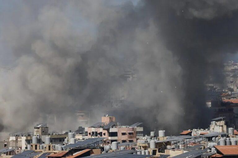 Israel bombardea de forma simultánea Irán y Beirut