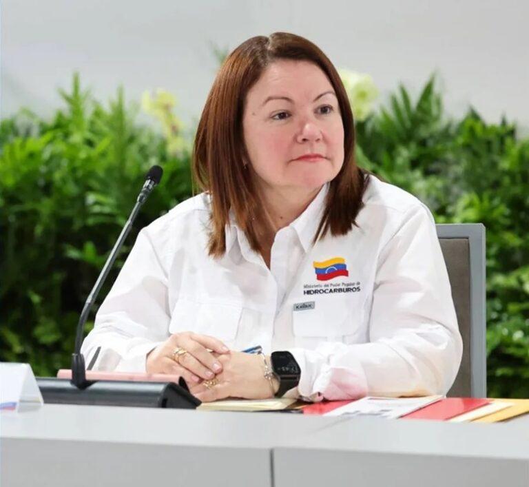 Delcy Rodríguez designa a una nueva ministra de Hidrocarburos 