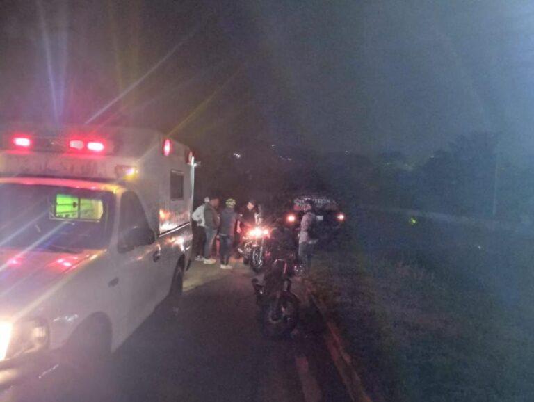 Vuelco de vehículo en la Autopista de Colón deja una mujer lesionada