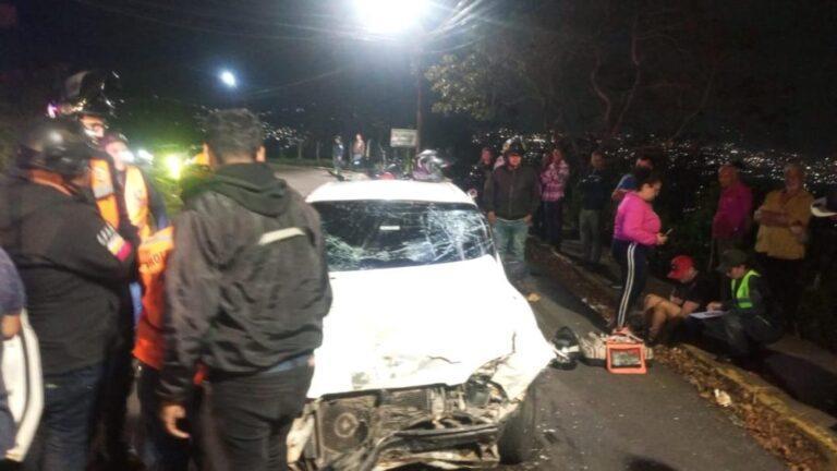 Seis personas lesionadas deja choque de dos vehículos en Palmira