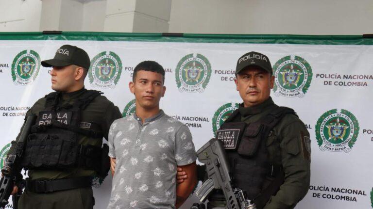 Apresado en La Parada alias «Pastelito» por intimidar a comerciantes con granada