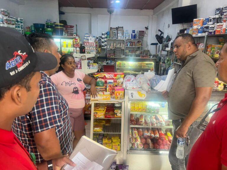 Supervisan área de ventas en Ureña para mantener el orden y la limpieza