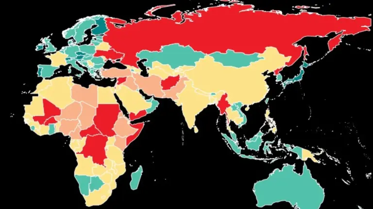 ¿Dónde estarías más seguro en caso de una guerra mundial?