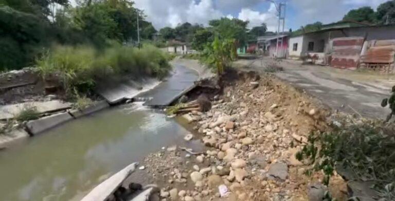Advierten que el puente sobre el Caño Bubuqui de Mérida podría colapsar