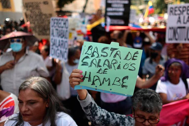 En nueve estados reclamaron salarios, servicios públicos y libertad de presos políticos