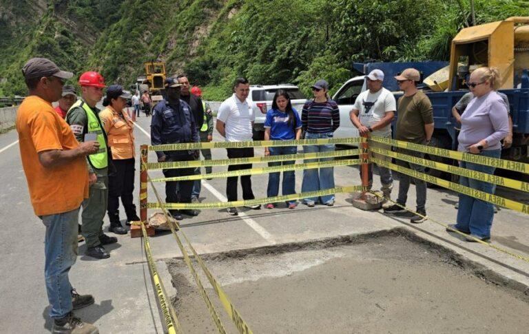 Rehabilitan paso en puente El Caracol en Mérida