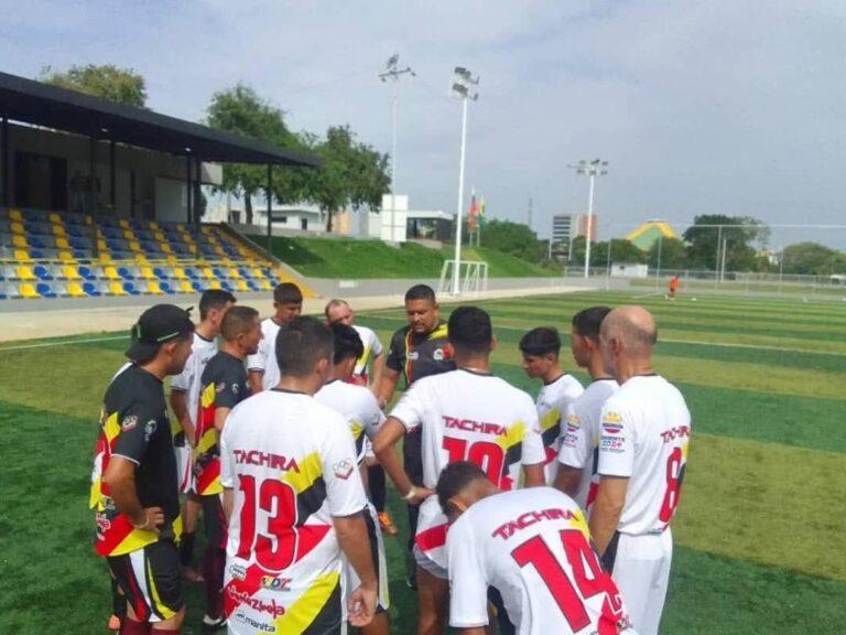 Táchira al clasificatorio nacional de Fútbol 7 PC en Valencia