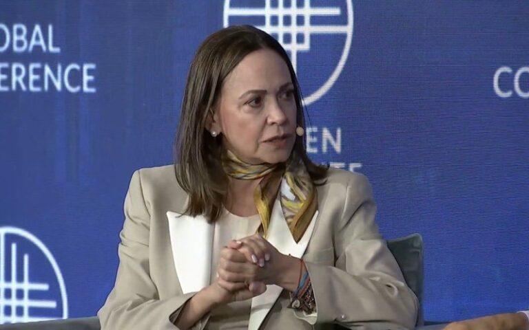 Machado: elecciones en Venezuela deberían ser en los próximos 12 meses