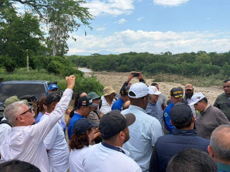 Supervisión binacional a trabajos de reparación del puente de Ureña