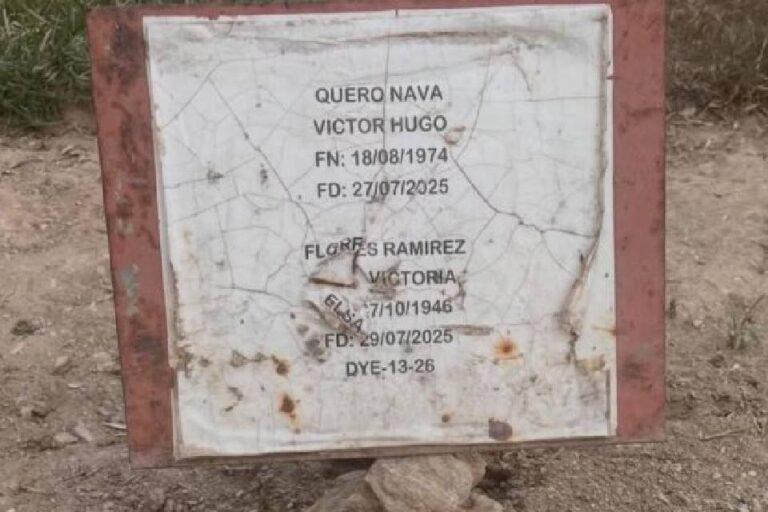 Tras autopsia exprés cuerpo de Víctor Hugo Quero Navas fue llevado al Cementerio del Este