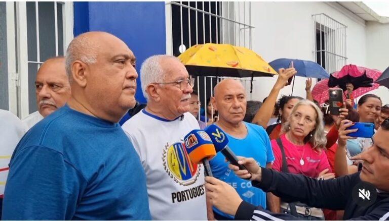 Trabajadores de Guanare protestan ante el colapso administrativo del IVSS en Portuguesa