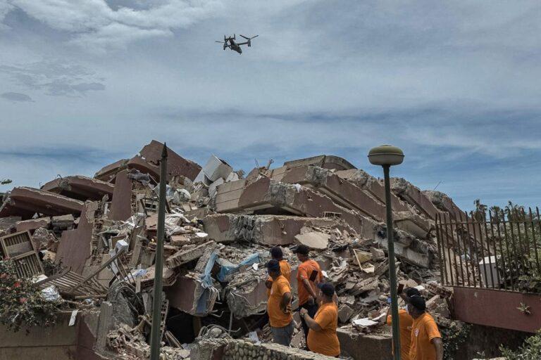 64 víctimas extranjeras del doble terremoto