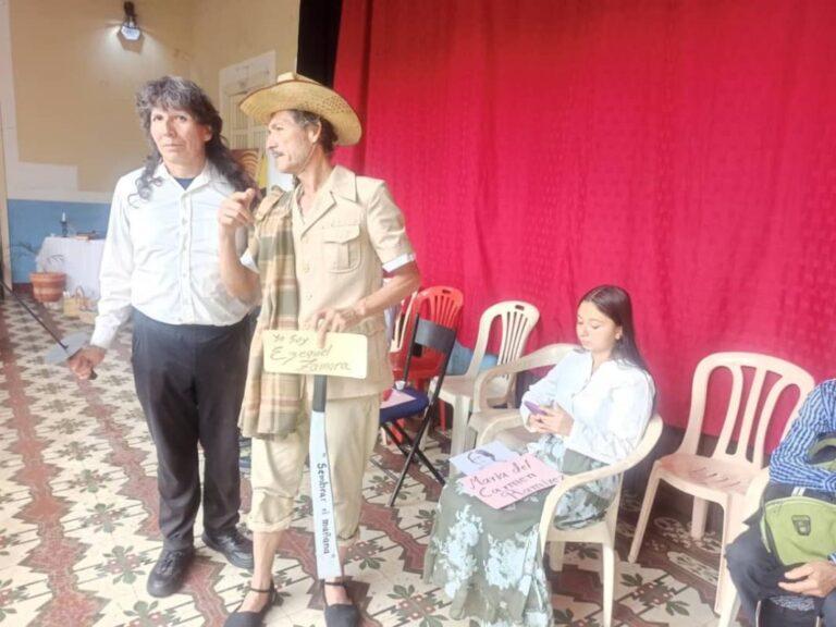 Teatro in Plaza en Hemeroteca Estadal