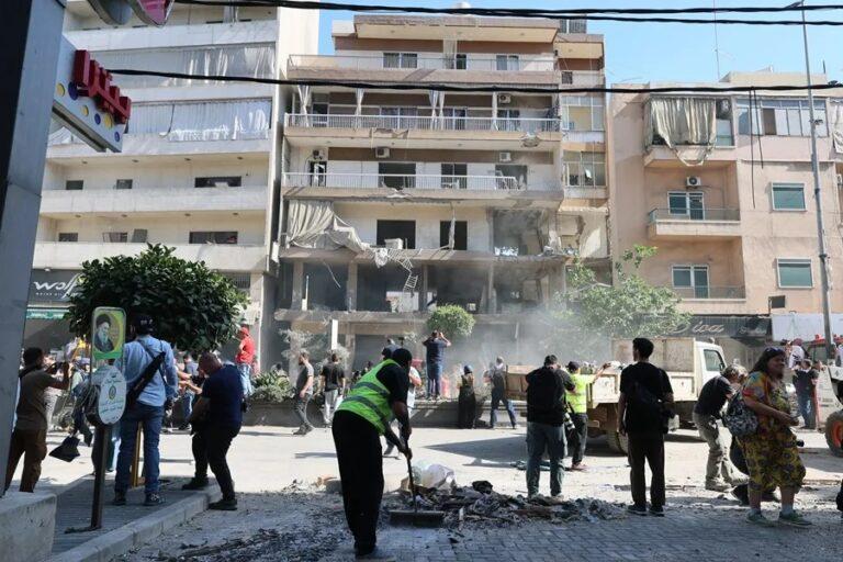 Un ataque israelí contra suburbios al sur de Beirut provoca tres muertos y 16 heridos
