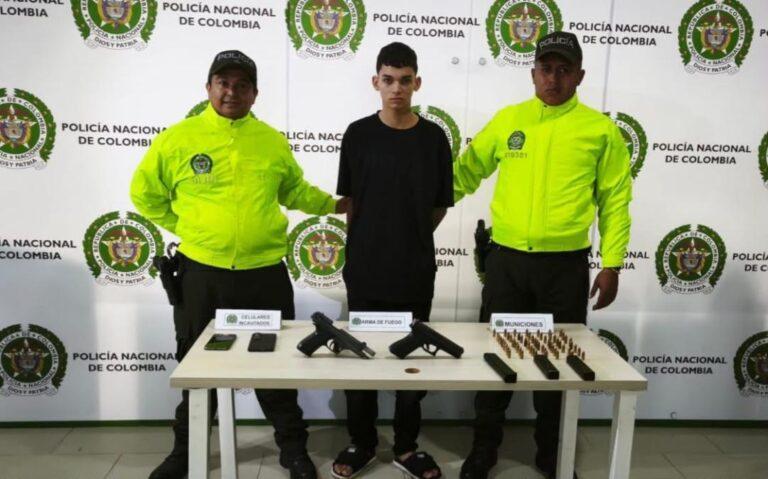 Capturado en Villa del Rosario por porte ilegal de armas de fuego