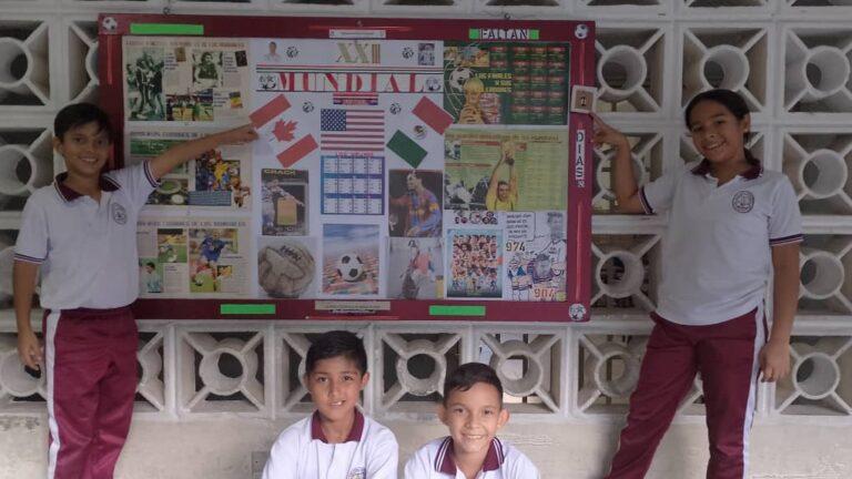 El colegio Monseñor Arias Blanco se suma a la fiesta del Mundial de Fútbol de 2026
