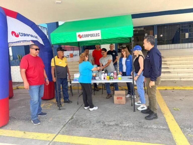 Corpoelec en Táchira recibe donativos e insumos