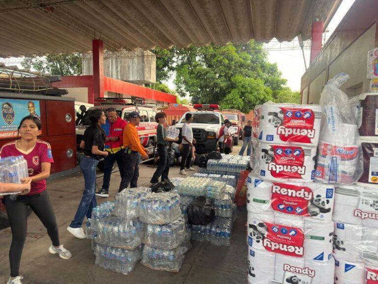 Más de 35 toneladas de ayuda humanitaria partieron de San Antonio a Caracas