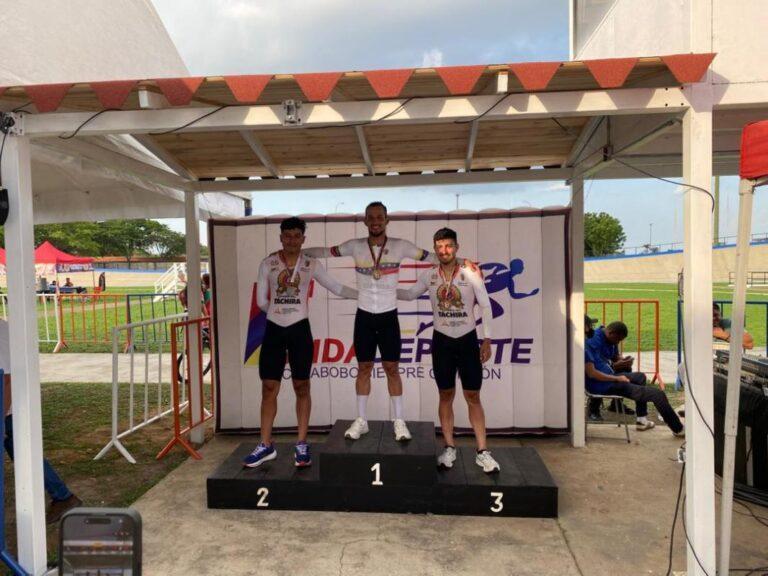 Brillante inicio de Táchira en los Campeonatos nacional de pista