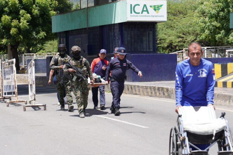 Traslado de emergencia pese al cierre de frontera