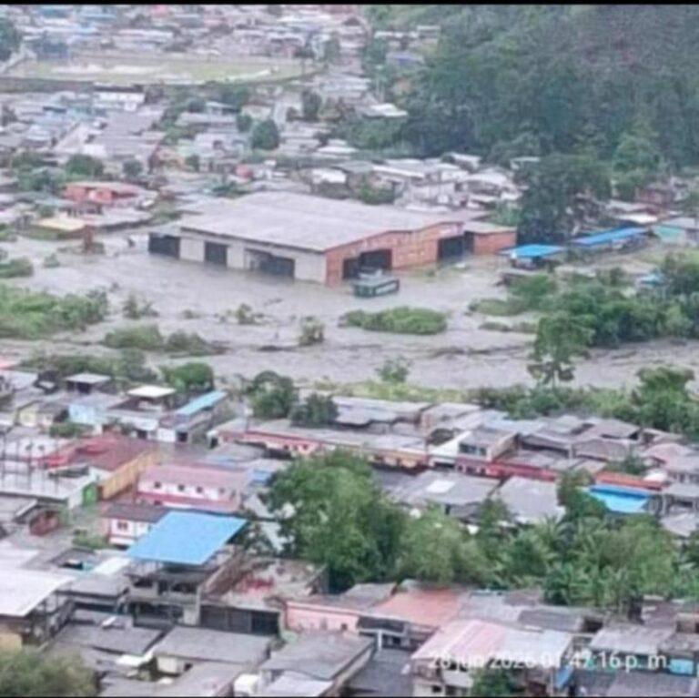 Emergencias por lluvias en zonas de Portuguesa