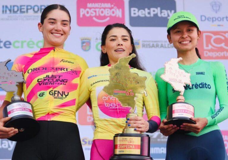 Tachirense Lilibeth Chacón cuádruple coronda de la Vuelta a Colombia Femenina de 2026