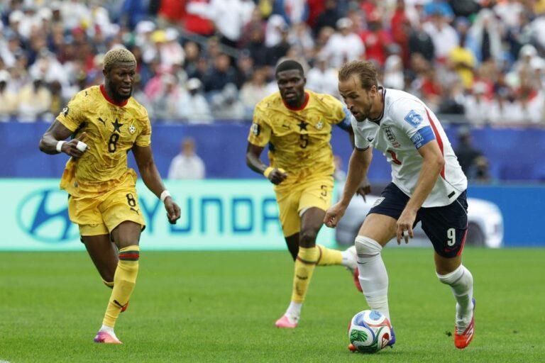 A Inglaterra se le atraganta Ghana