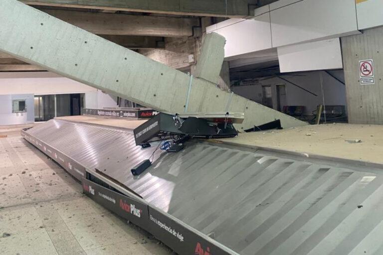 Aeropuerto de Maiquetía quedó con severos daños en su estructura tras terremotos