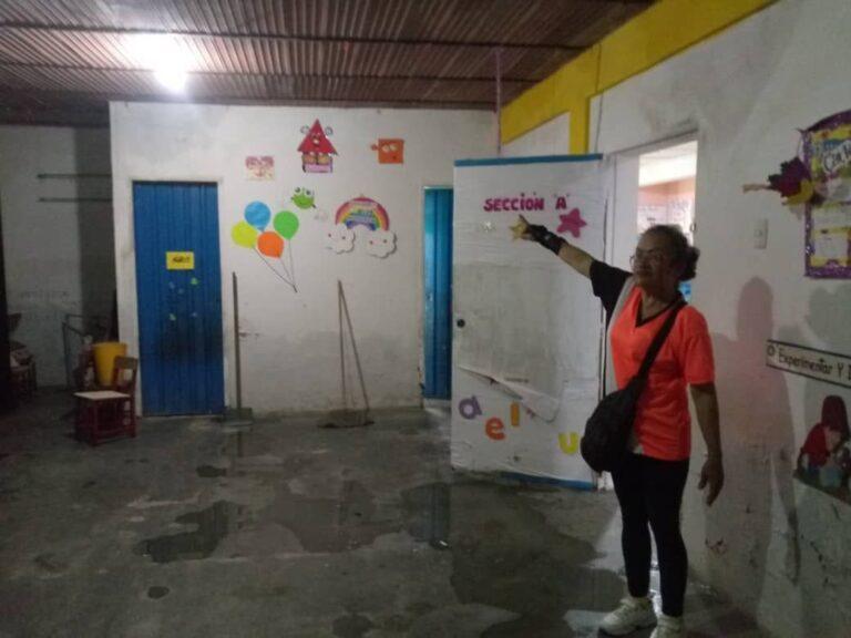 Barinas | Filtraciones del Centro de Educación Inicial Beatriz Hernández pone en riesgo a la comunidad escolar