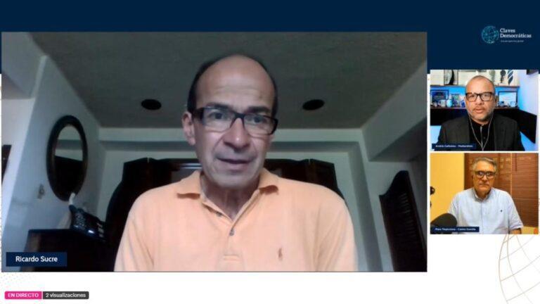 Ricardo Sucre sobre la ruta negociadora del 1A: “La transición será lo que los venezolanos queramos que sea”