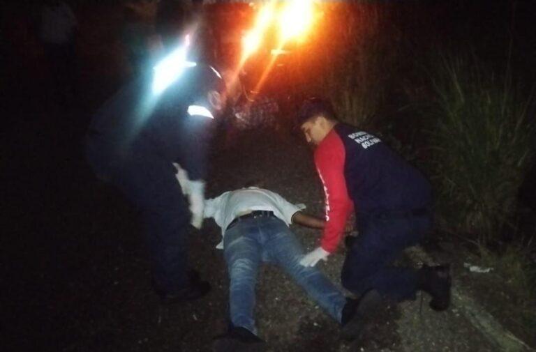 Un lesionado en colisión de carros a dos kilómetros de Peracal