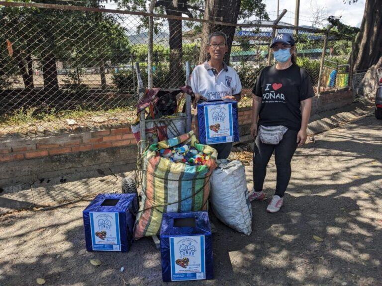 El noble gesto de un reciclador para los niños con cáncer