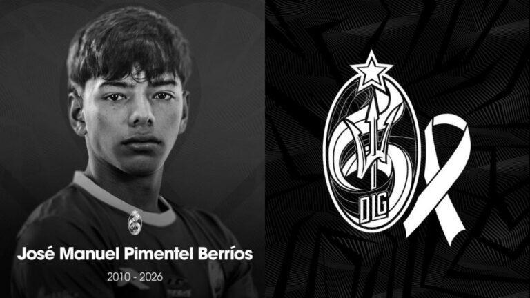 Deportivo La Guaira confirma el fallecimiento del juvenil José Manuel Pimentel y su madre tras sismos