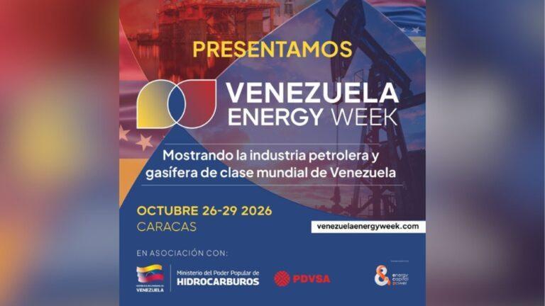 Cumbre para promover inversión petrolera se realizará en Caracas