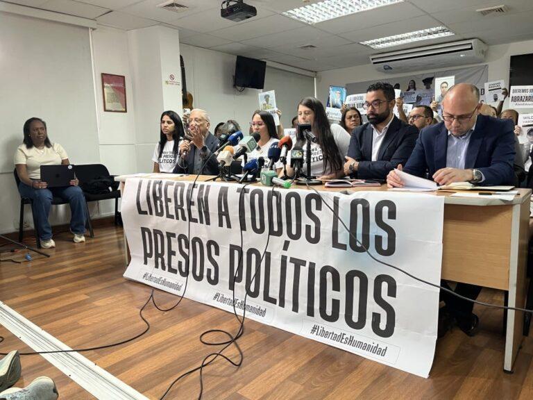 ONG y familiares exigen libertad humanitaria para presos políticos tras daños por terremotos