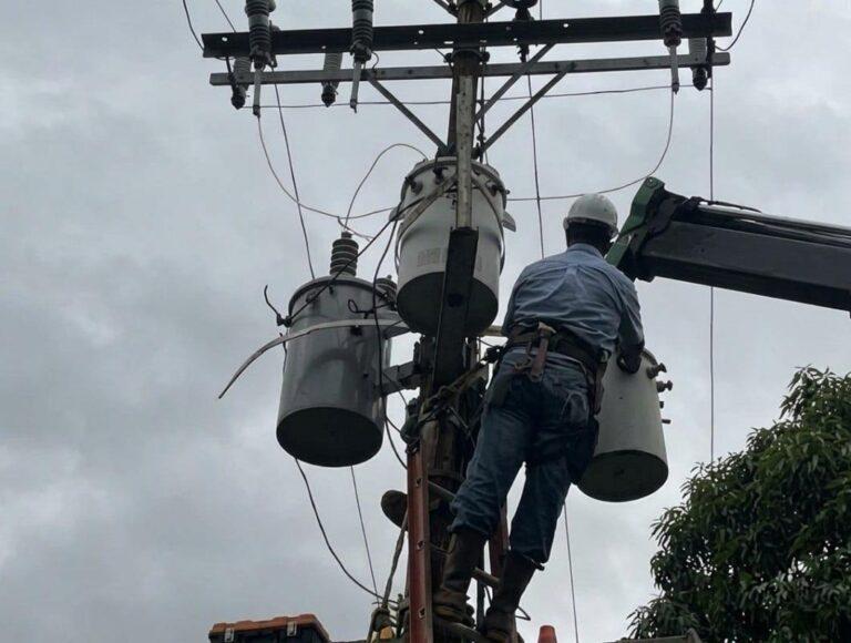 Corpoelec asegura atender Más de 250 reportes en Táchira