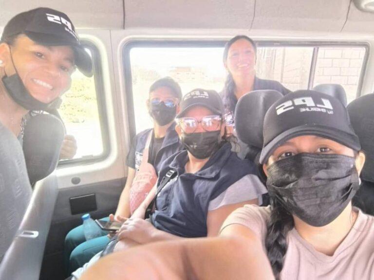 Partieron desde El Palotal hasta La Guiara en misión humanitaria