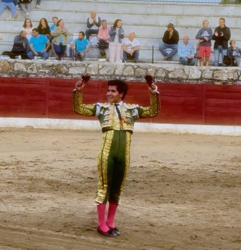 Rotundo triunfo de Fernando Vanegas en Los Santos, Salamanca